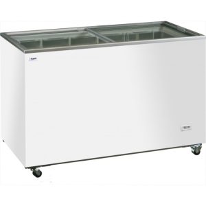Prodis New Vista NV3 Sliding Lid Display Chest Freezer - 355 Litres