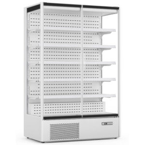 Prodis XMD1250-P-FGD-W Panoramic Frameless Glass Door Multideck - White