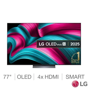 LG OLED77C55LA.AEK 75 Inch OLED 4K Ultra HD Smart TV