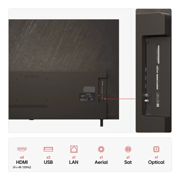 LG OLED77B56LA 77 Inch OLED 4K Ultra HD Smart TV - Image 7