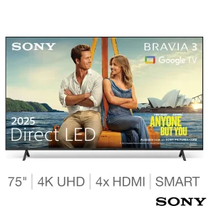 Sony Bravia 3 K75S38BP 75 inch 4K Ultras HD Smart TV