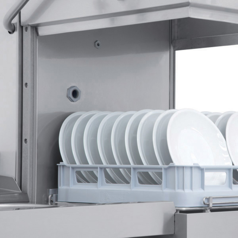Prodis T1515BT-HR Heavy Duty, Heat Recovery, 600 x 500mm Basket Air Break Tank Hood Dishwasher, Gravity Drain - Image 3